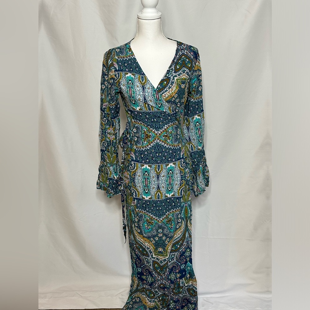 Boho wrap maxi